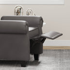 Fauteuil capitonné réglable 35.04 avec pieds robustes