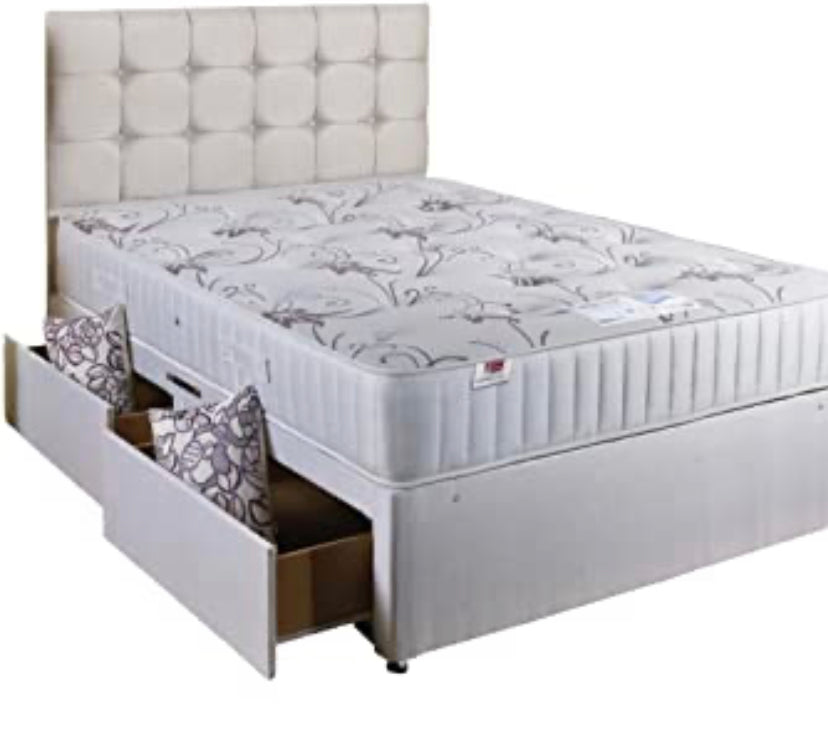 Canapé 2 tiroirs et tête de lit Cuba