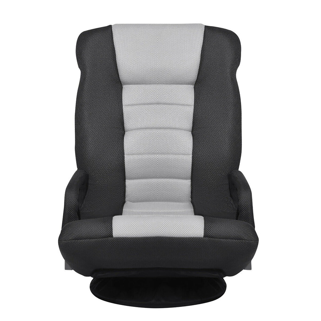 Chaise de jeu pivotante à 360 degrés avec dossier réglable et pliable