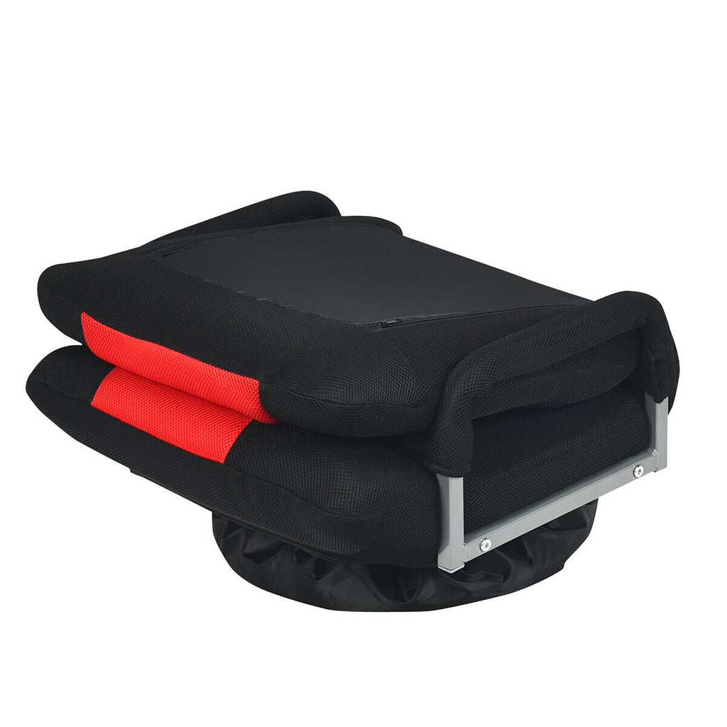 Chaise de jeu pivotante à 360 degrés avec dossier réglable et pliable