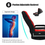 Chaise de jeu pivotante à 360 degrés avec dossier réglable et pliable