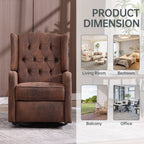 Chaise à bascule pivotante à 360 degrés pour chambre d'enfant