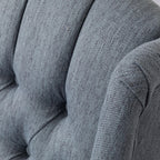 Fauteuil de salon pivotant à 360° de style classique pour salon ou chambre à coucher, inclinable à levier pour la lecture et la détente