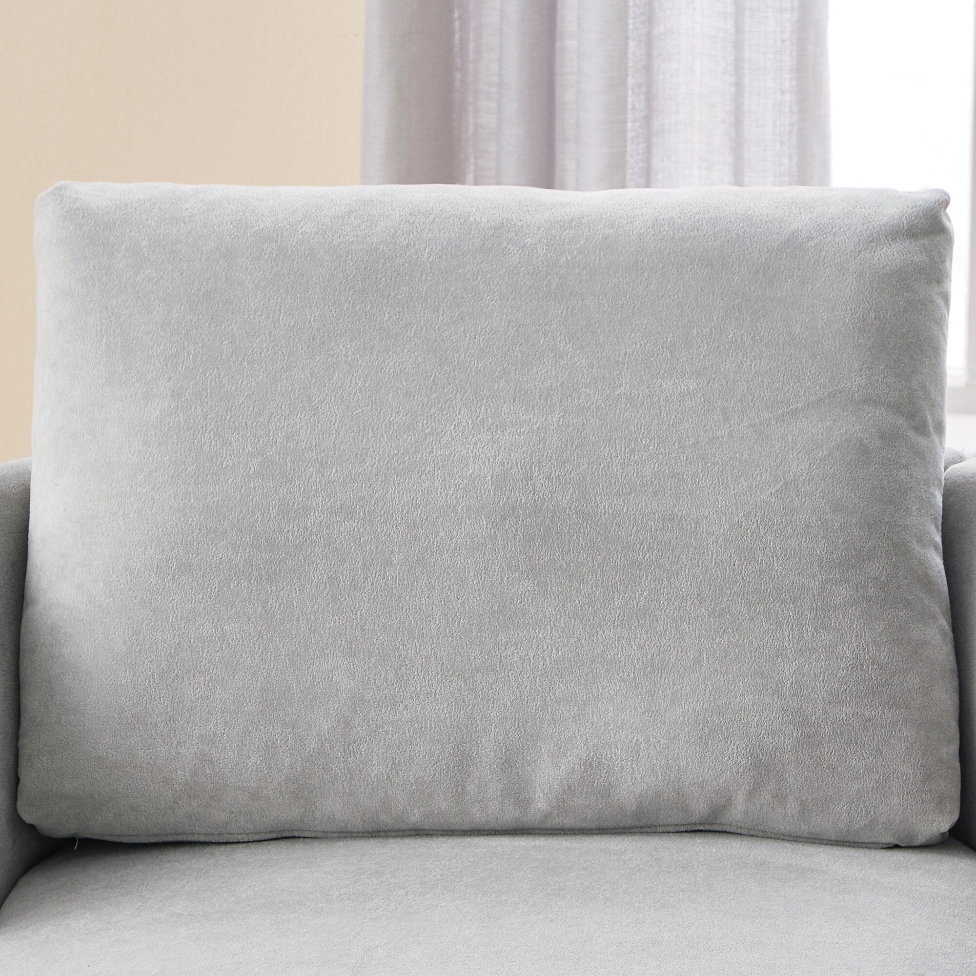 Fauteuil pivotant à 360°, fauteuil tonneau en chenille, fauteuil de salon design incurvé, fauteuil pivotant rembourré pour salon