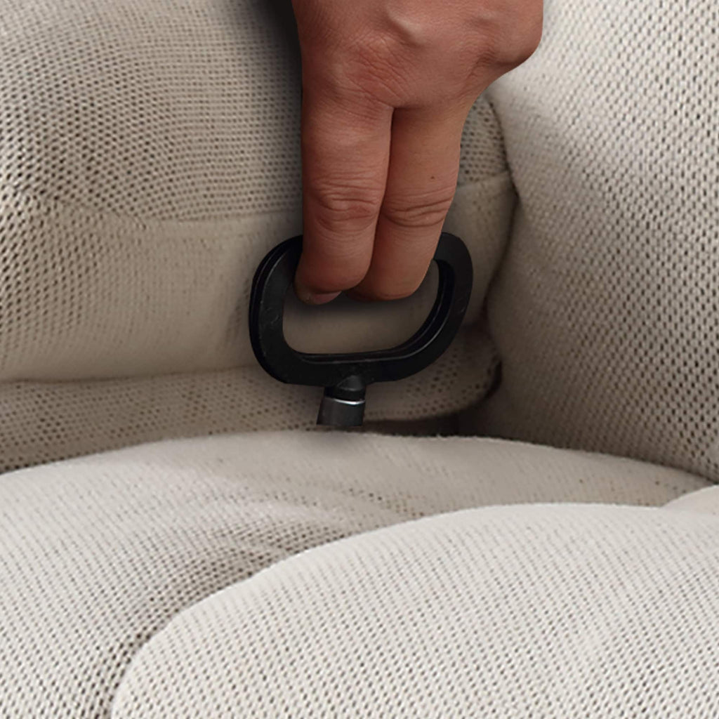 Fauteuil inclinable de massage chauffant pivotant à 360° avec chargement USB, porte-gobelets, rangement latéral et revêtement en polaire moelleux