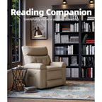 Fauteuils inclinables surdimensionnés pivotants à 360° avec chauffage et massage - Fauteuil inclinable paresseux