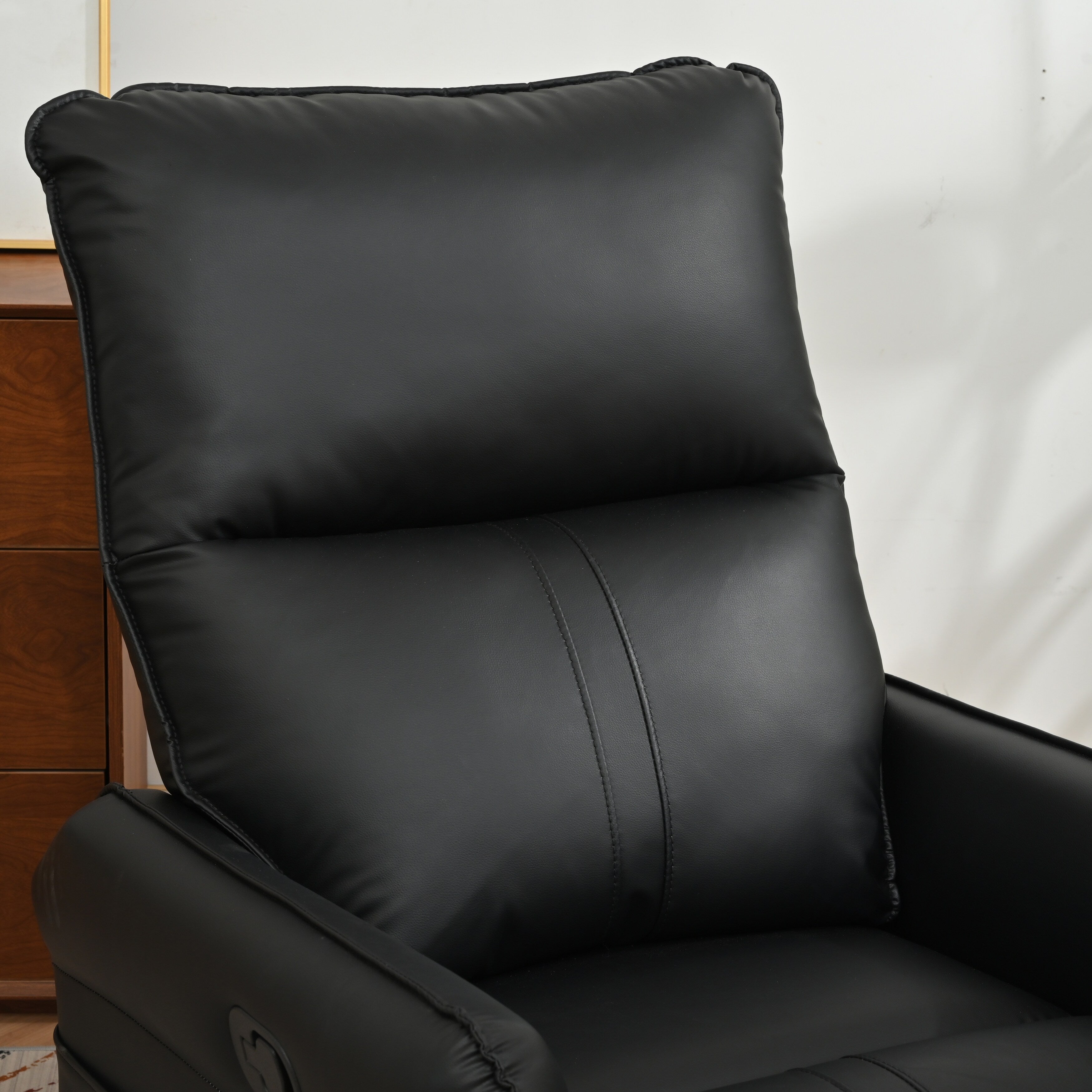 Fauteuil inclinable manuel pivotant à 360° pour salon et chambre à coucher