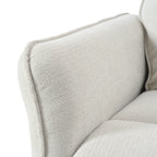 Fauteuil inclinable manuel pivotant à 360° pour salon et chambre à coucher