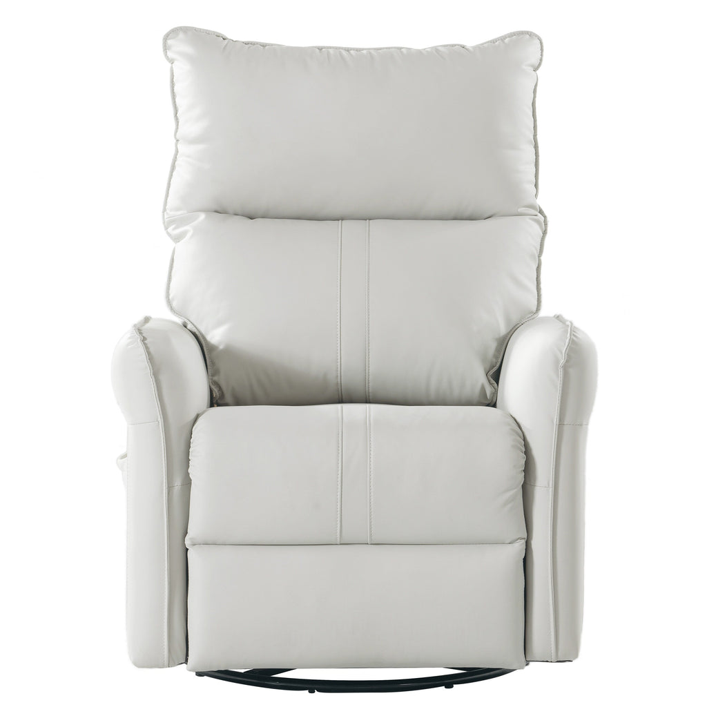 Fauteuil inclinable manuel pivotant à 360° pour salon et chambre à coucher