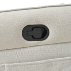 Fauteuil inclinable manuel pivotant à 360° pour salon et chambre à coucher