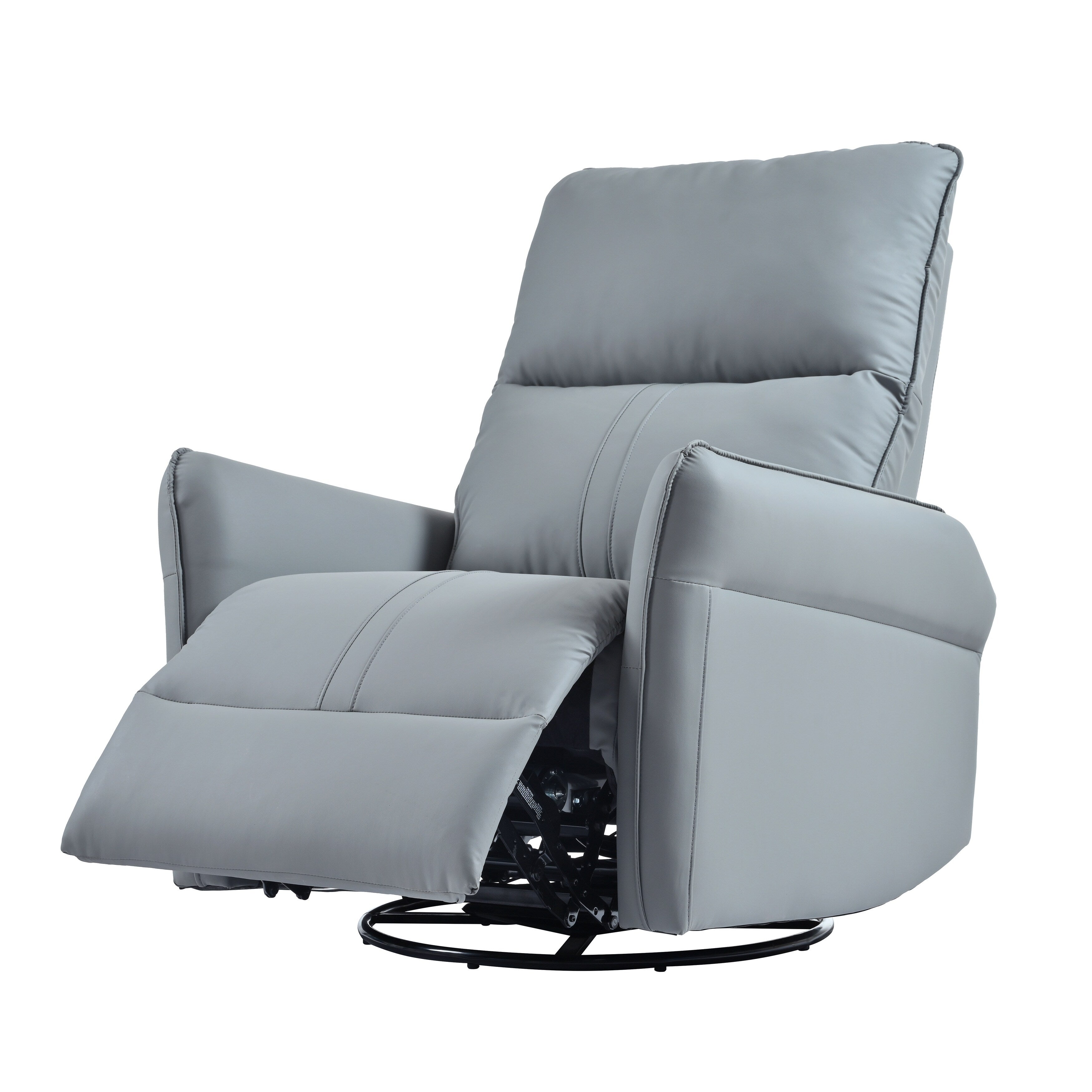 Fauteuil inclinable manuel pivotant à 360° pour salon et chambre à coucher