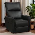 Fauteuil inclinable manuel pivotant à 360° pour salon et chambre à coucher