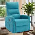 Fauteuil inclinable manuel pivotant à 360° pour salon