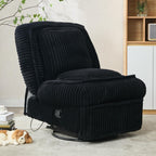 Canapé simple pivotant à 360°, canapé inclinable, fauteuil à bascule manuel sans accoudoirs, salon, bureau