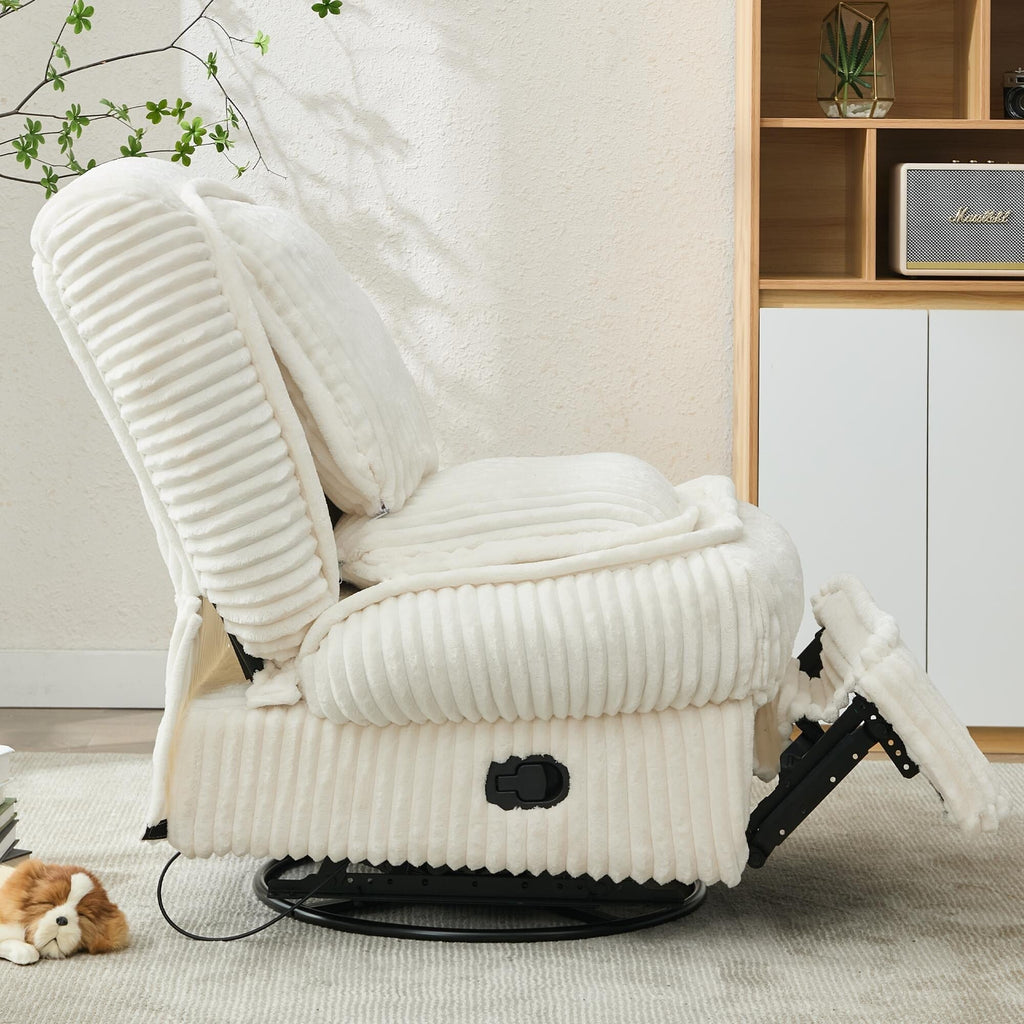 Canapé simple pivotant à 360°, canapé inclinable, fauteuil à bascule manuel sans accoudoirs, salon, bureau