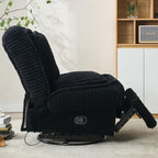 Canapé simple pivotant à 360°, canapé inclinable, fauteuil à bascule manuel sans accoudoirs, salon, bureau