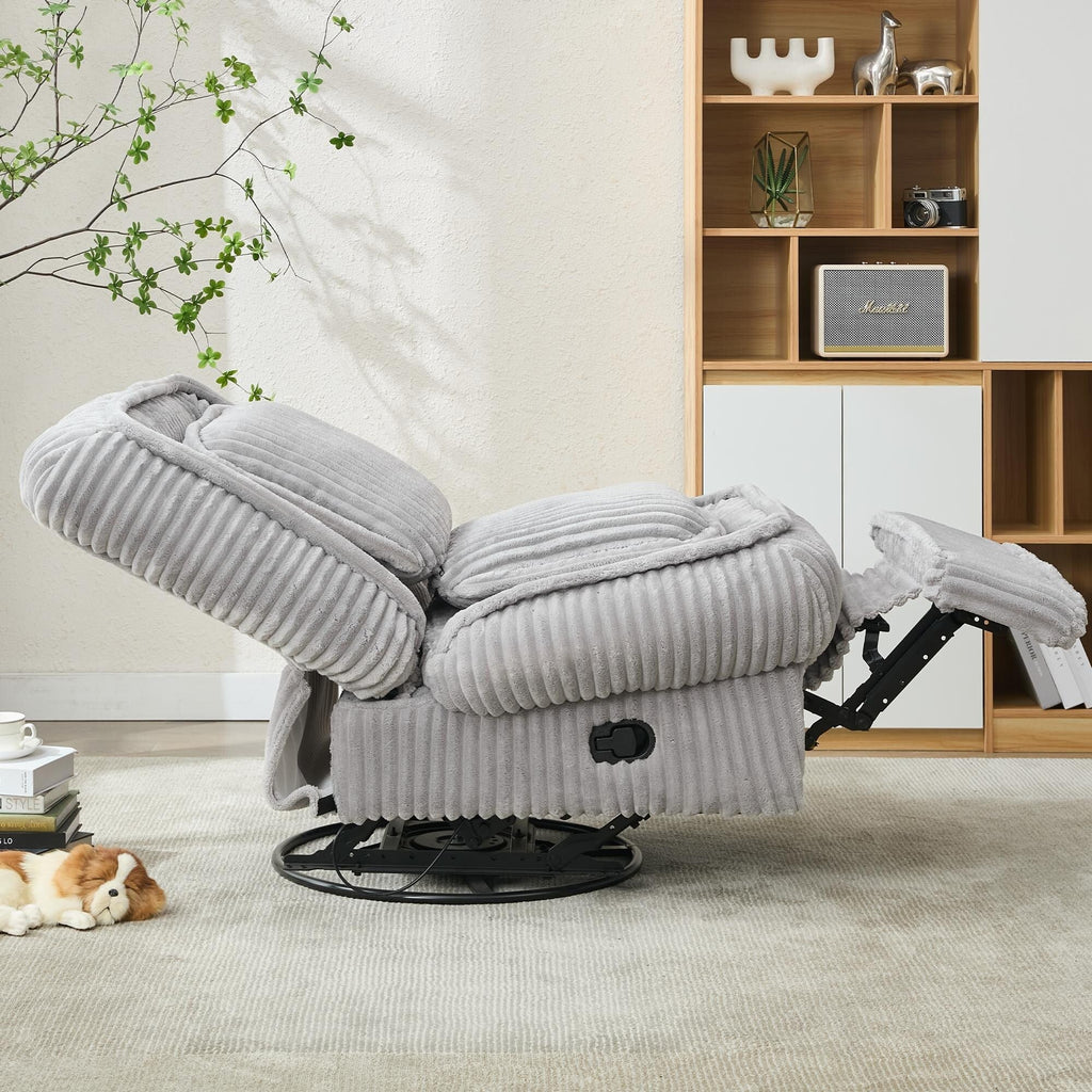 Canapé simple pivotant à 360°, canapé inclinable, fauteuil à bascule manuel sans accoudoirs, salon, bureau