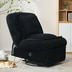 Canapé simple pivotant à 360°, canapé inclinable, fauteuil à bascule manuel sans accoudoirs, salon, bureau