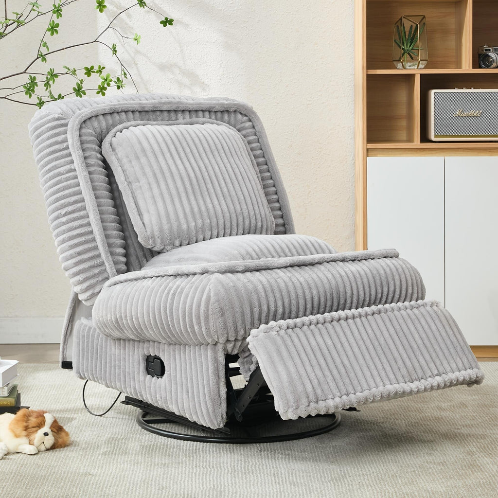 Canapé simple pivotant à 360°, canapé inclinable, fauteuil à bascule manuel sans accoudoirs, salon, bureau