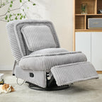 Canapé simple pivotant à 360°, canapé inclinable, fauteuil à bascule manuel sans accoudoirs, salon, bureau