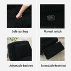 Canapé simple pivotant à 360°, canapé inclinable, fauteuil à bascule manuel sans accoudoirs, salon, bureau