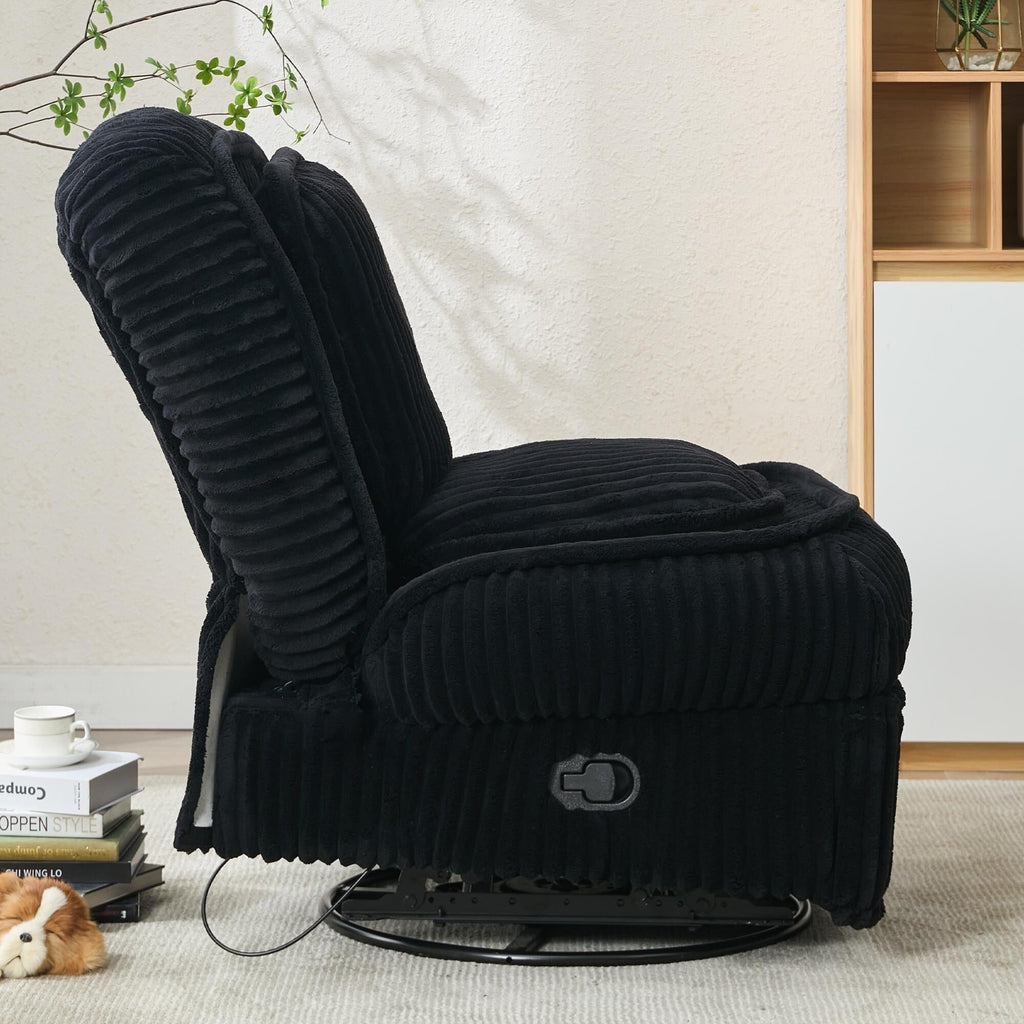 Canapé simple pivotant à 360°, canapé inclinable, fauteuil à bascule manuel sans accoudoirs, salon, bureau