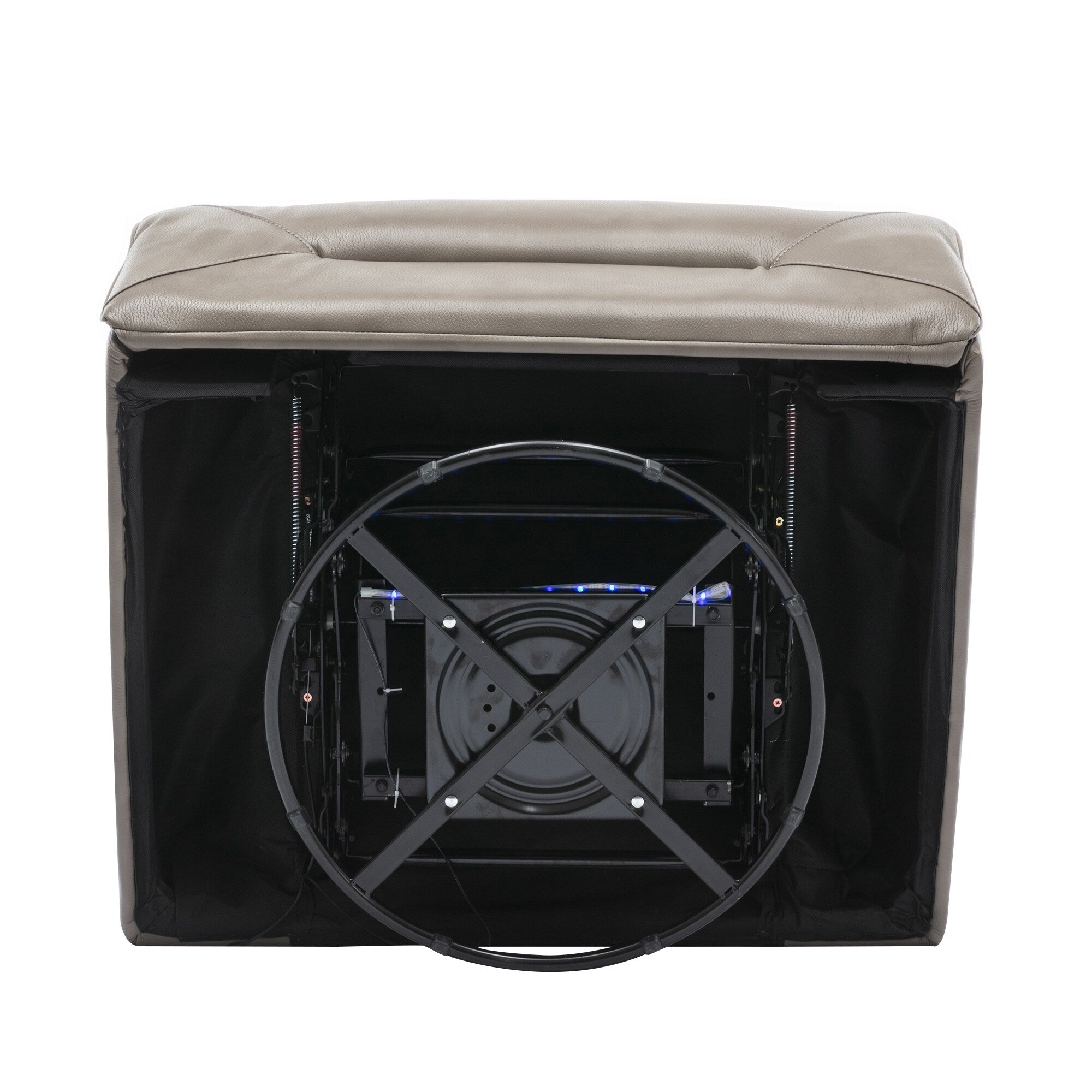 Fauteuil inclinable pivotant et basculant à 360° pour home cinéma