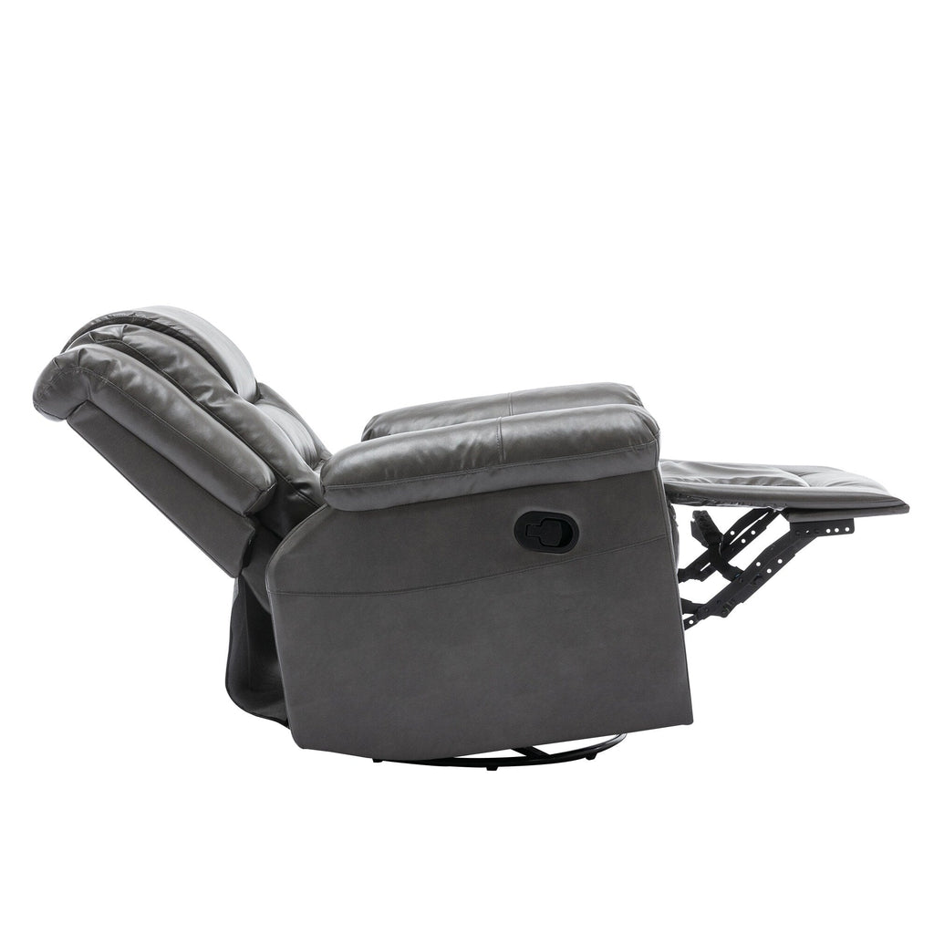 Fauteuil inclinable pivotant et basculant à 360° pour home cinéma