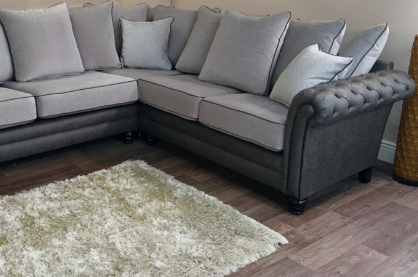 Groupe d'angle en tissu Royal