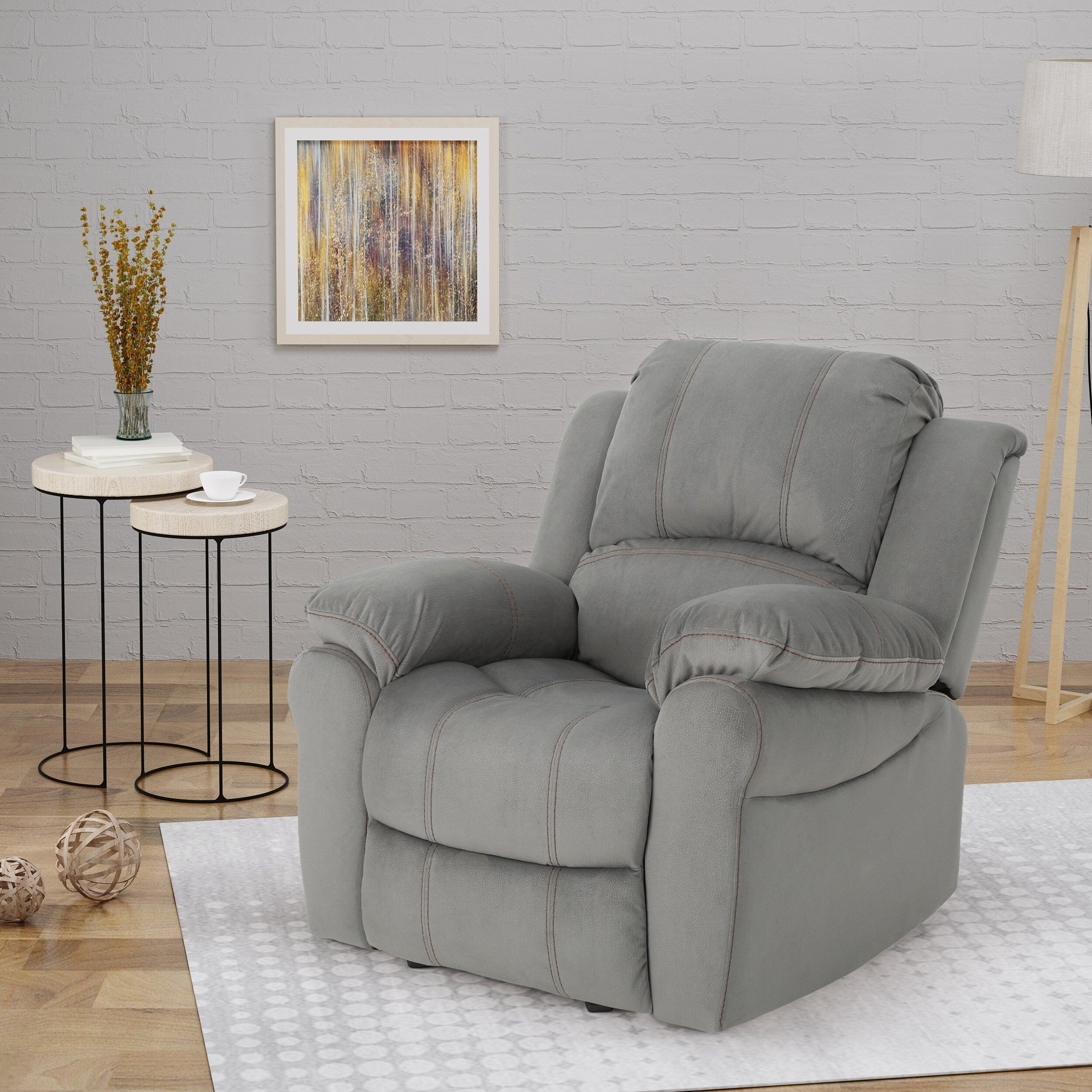 Fauteuil inclinable standard à planeur manuel de 38,5 po de large