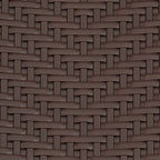 Ensemble de bistrot pliant 3 pièces en rotin PE pour intérieur/extérieur