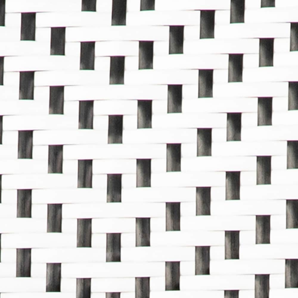 Ensemble de bistrot pliant 3 pièces en rotin PE pour intérieur/extérieur