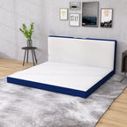 Matelas en mousse à mémoire de forme rafraîchissante à trois volets de 4 pouces