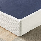 Support de matelas à sommier métallique de 4 et 7,5 pouces avec lattes en bois