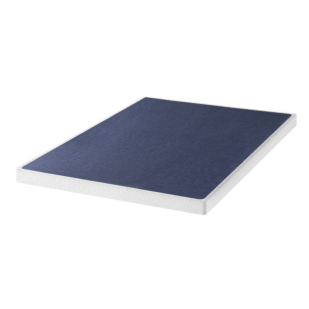 Support de matelas à sommier métallique de 4 et 7,5 pouces avec lattes en bois