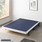 Support de matelas à sommier métallique de 4 et 7,5 pouces avec lattes en bois