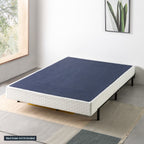 Support de matelas à sommier métallique de 4 et 7,5 pouces avec lattes en bois