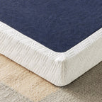 Support de matelas à sommier métallique de 4 et 7,5 pouces avec lattes en bois