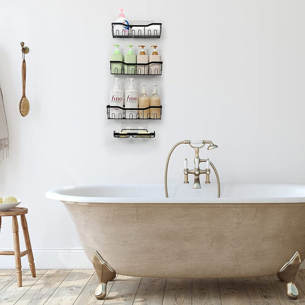 Lot de 4 paniers de douche - 4 pièces