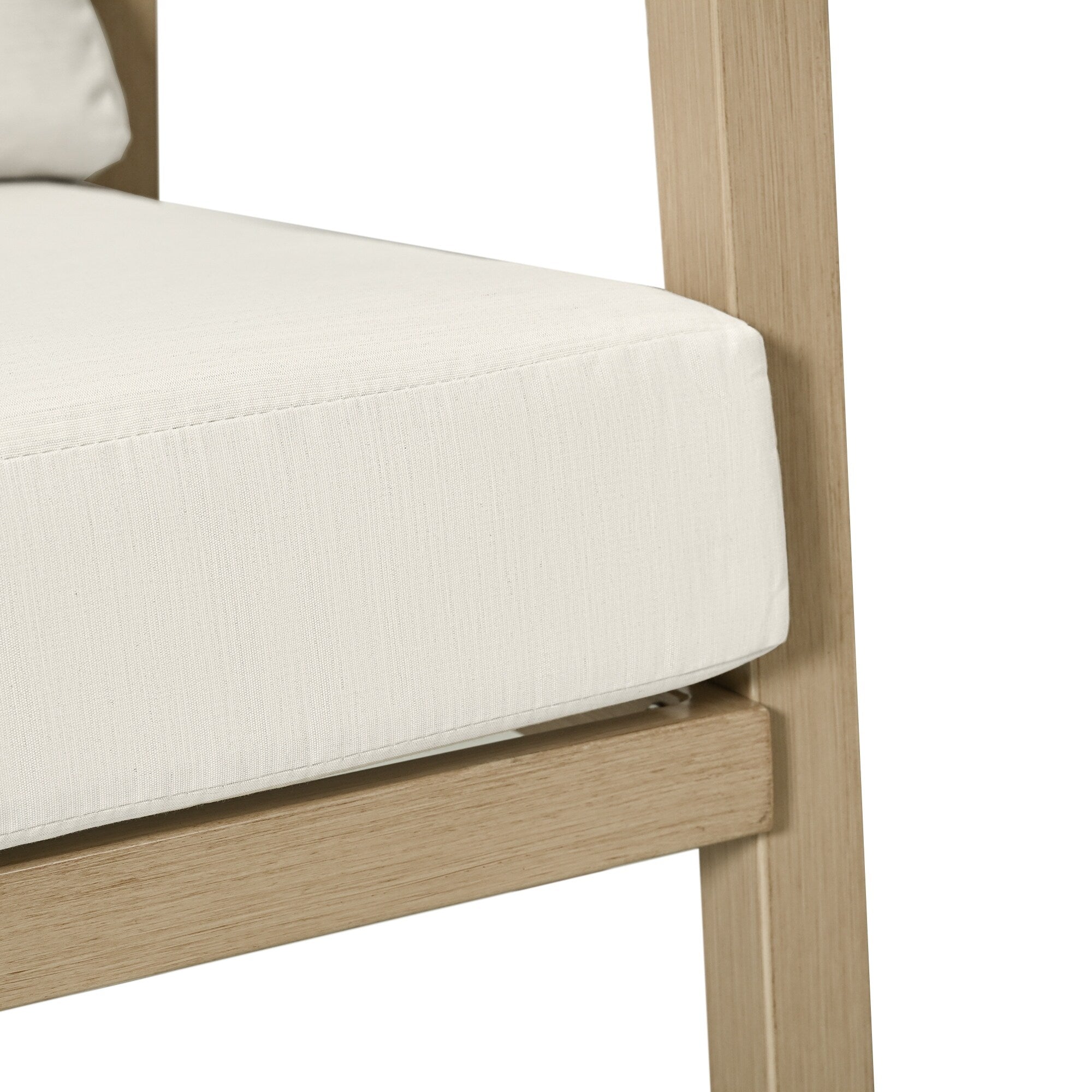 Ensemble de conversation de patio en aluminium 4 pièces avec table d'appoint et coussins