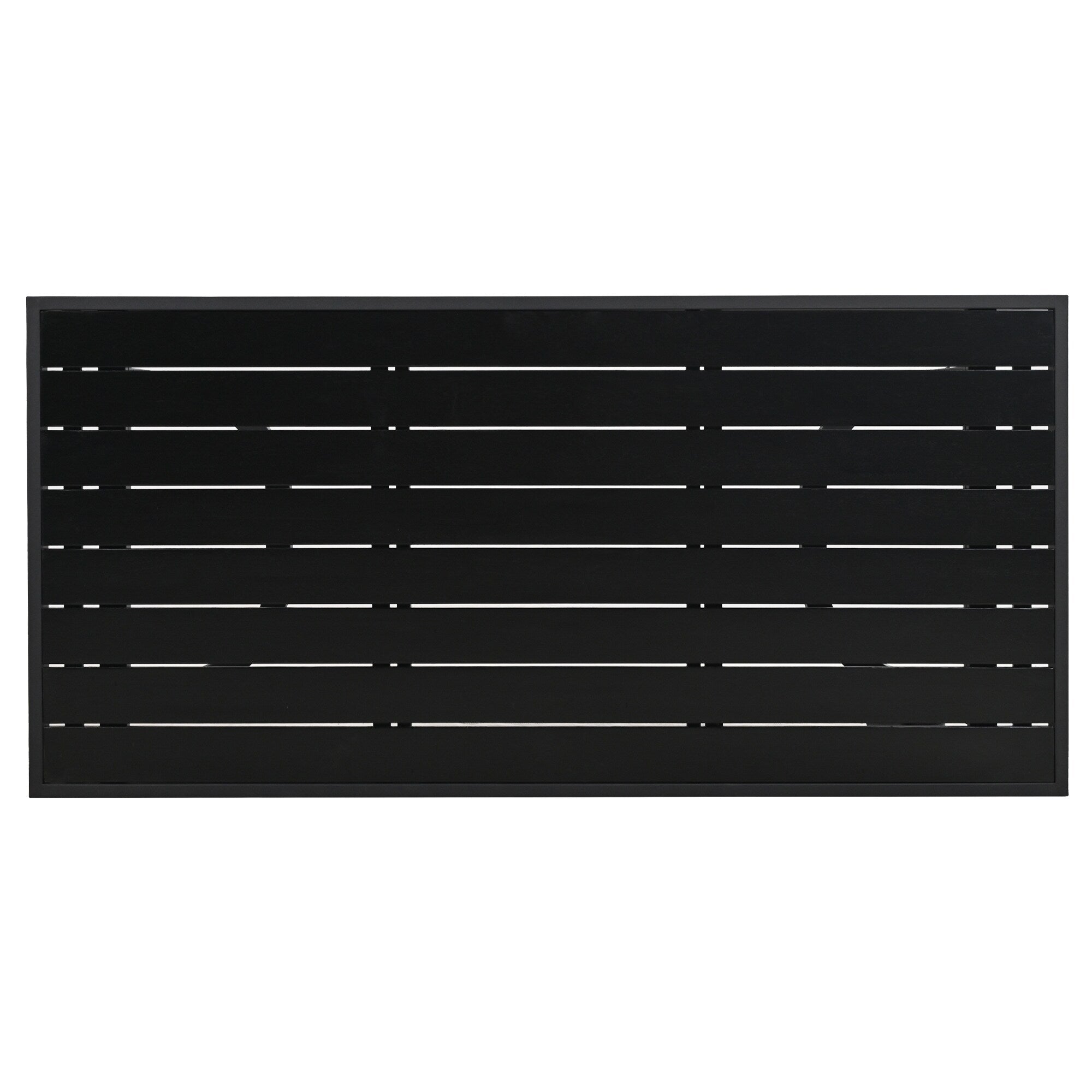 Ensemble de canapés d'extérieur 4 pièces 5 places en acier avec table basse, imperméable, antirouille et anti-UV