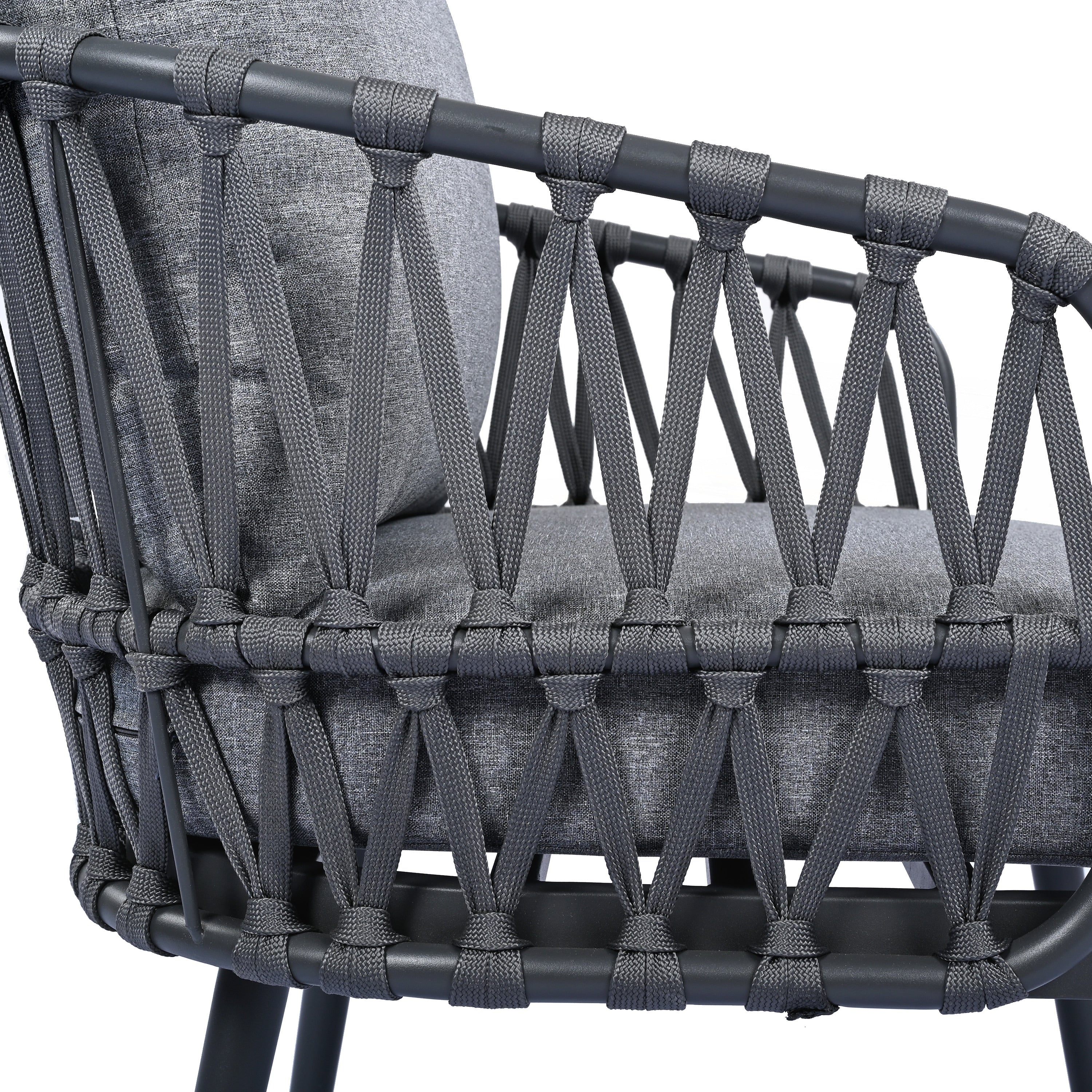 Ensemble de meubles de patio extérieur 4 pièces