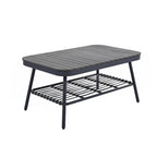 Ensemble de meubles de patio extérieur 4 pièces