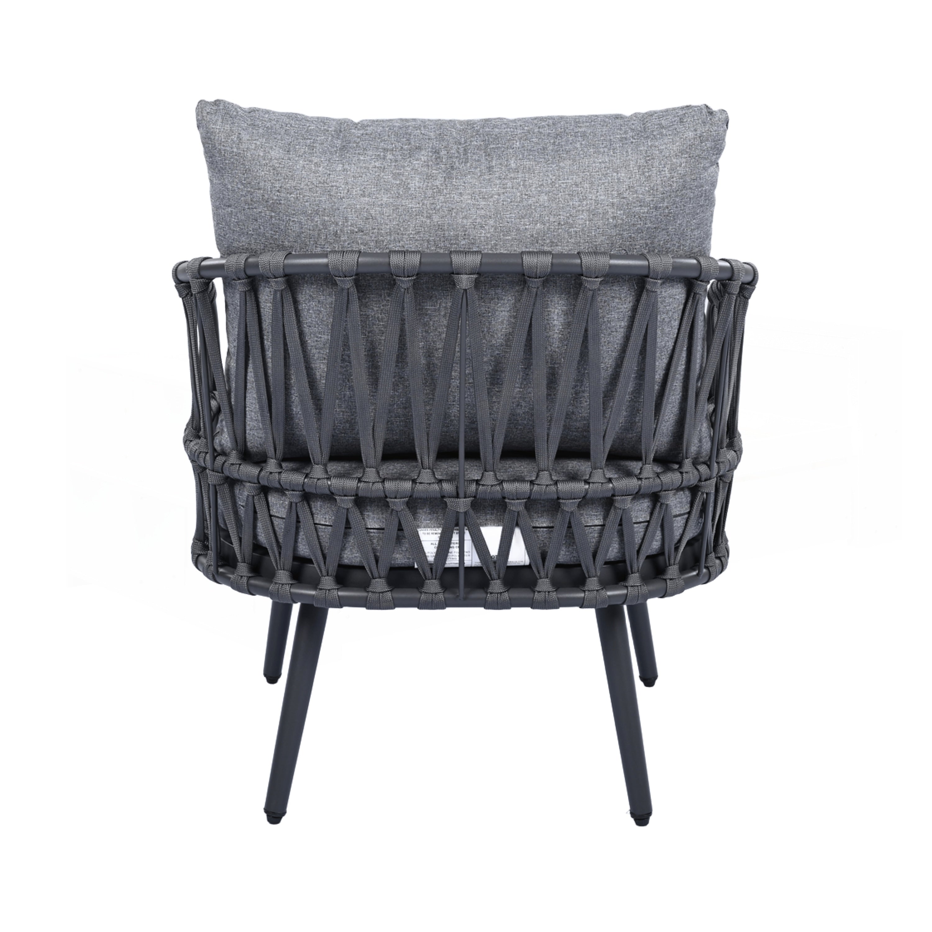 Ensemble de meubles de patio extérieur 4 pièces