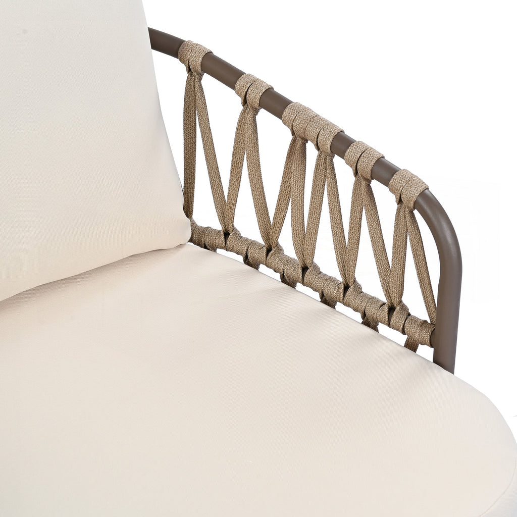 Ensemble de meubles de patio extérieur 4 pièces