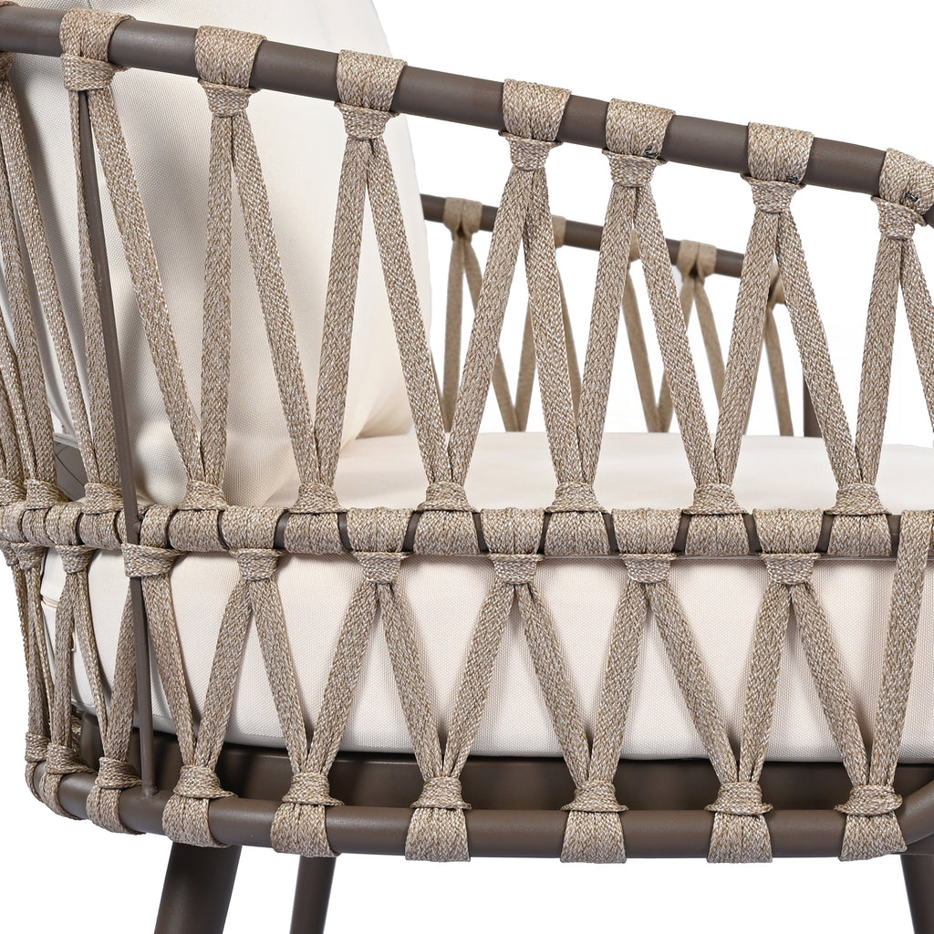 Ensemble de meubles de patio extérieur 4 pièces