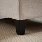 Canapé sectionnel 4 places en U avec méridienne double pour salon