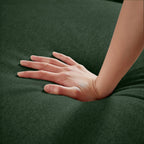 Canapé sectionnel 4 places en U avec méridienne double pour salon