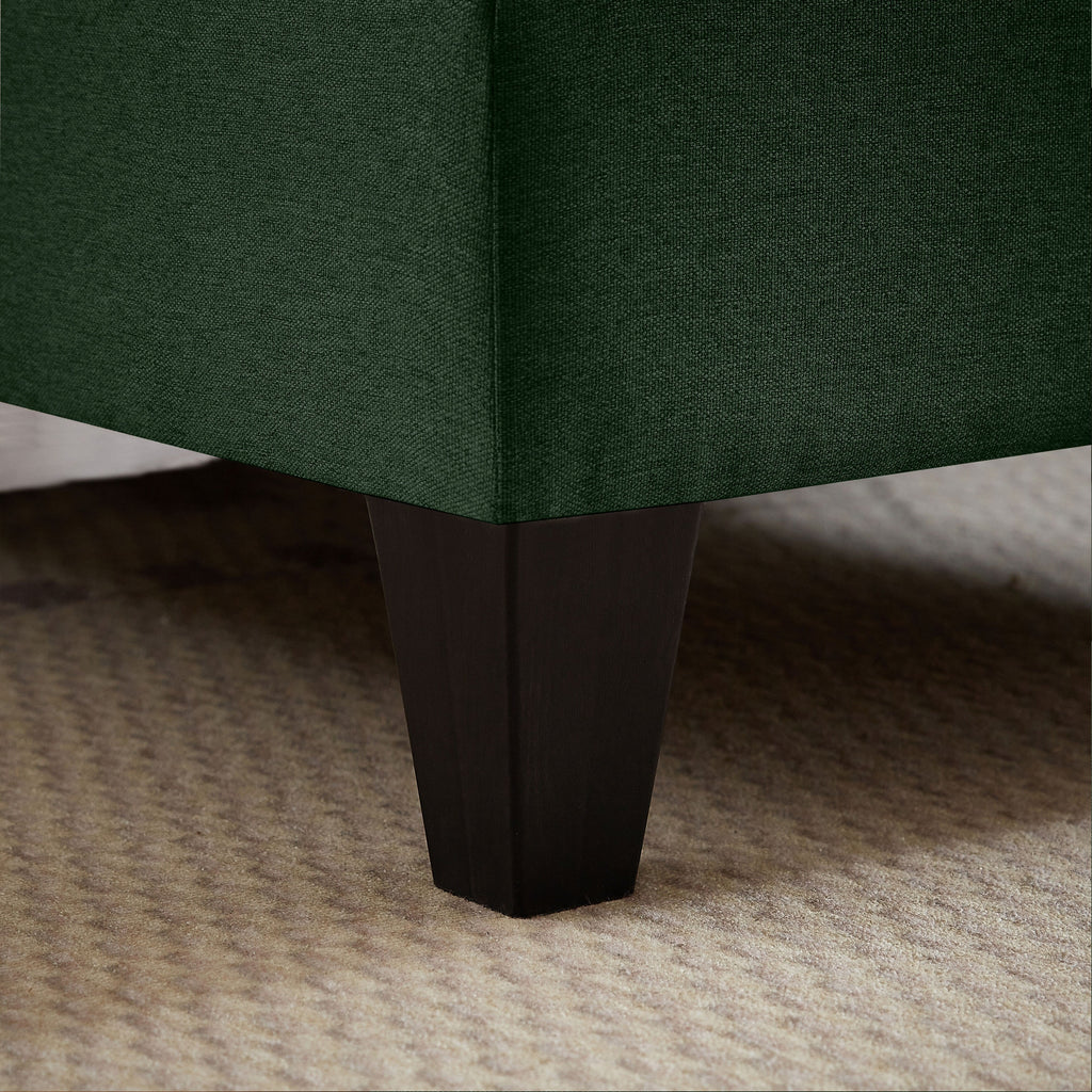 Canapé sectionnel 4 places en U avec méridienne double pour salon