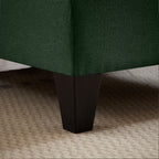 Canapé sectionnel 4 places en U avec méridienne double pour salon